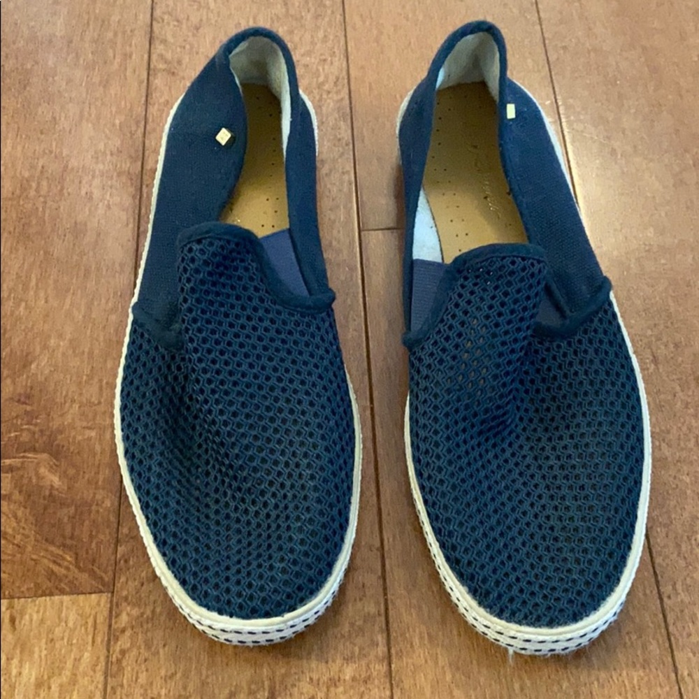 Mens rivieras classic mesh slip on espadrille 8